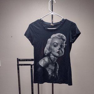Bay Island Black "Marilyn Monroe" Shirt
